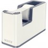 Leitz WOW Odvíječ pásky bílo-šedá / Na pásky do 19 mm x 33 m