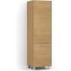Drevona, REA ALFA UP 021 60x210, buk (REA ALFA UP 021 potravinová skriňa 60 cm)