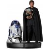 Iron Studios socha Star Wars Luke Skywalker, R2-D2, Grogu, mierka 1:4 – 54 cm, LUCSWR49321-14