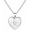 Olivie Strieborný náhrdelník SRDIEČKO 7994 Ag 925; ≤4,3 g.