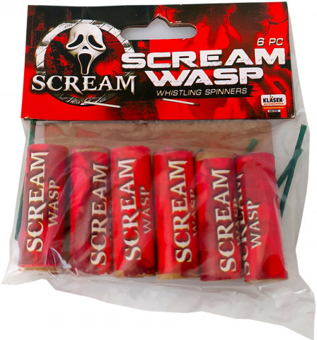 Detská Scream Wasp 6 ks