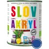 Farba - Slovakryl - vodou riediteľná 0,75 kg - SLOVLAK Farba Slovakryl 0440 modrá 0,75 kg