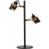 Lucide | Lucide 34544/02/30 - Stolná lampa TUNDRAN 2xGU10/5W/230V čierna | LC3816