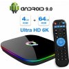 Q Plus Pro - Android TV Box, Facebook, Youtube, Netflix aplikácie, 4 GB RAM + 32 GB ROM
