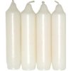 Adventná sviečka ø2,5cm PROVENCE 4ks biela