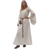 Battle Merchant Středověké spodní šaty se zvonovými rukávy, přírodní