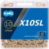 Reťaz KMC X-10 SL gold 114 článkov box