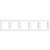 Rámček Schneider Electric EPH5800521 Asfora päťnásobný biely