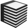 Brolux Moderné vonkajšie LED svietidlo Cube-3 na stenu, čierne, IP54, pre žiarovku GX53, 230V