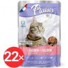 Plaisir Cat losos a treska 22 × 100 g