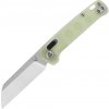 ! QSP Knife Penguin Glyde 14C28N, 2 tone finish stonewash - satin, resin, Glyde lock QS130GL-H1