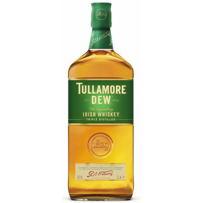 Tullamore D.E.W. 40% 1,75 l (čistá fľaša)