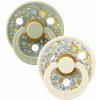 BIBS X LIBERTY Colour cumlíky z prírodného kaučuku 2ks veľ. 2 Ivory / Sage