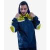 RAIN JACKET CON MESH ASIA bunda modrá-žltá S