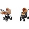Detský kočík 2v1 BabyLux QBARO kombinovaný kočík s vaničkou a športovou sedačkou + taška