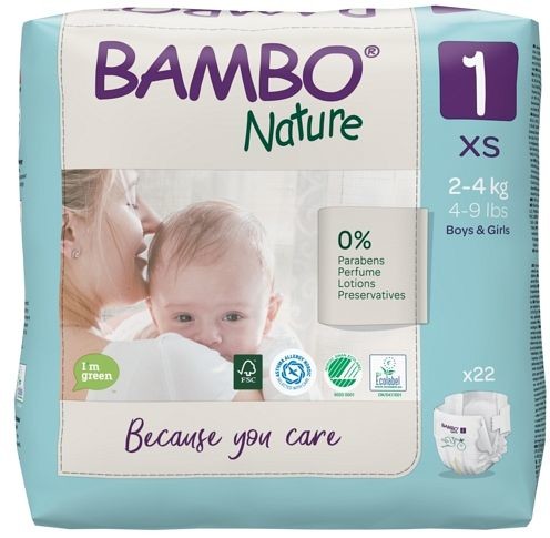 Bambo Nature 1 2-4 kg 22 ks