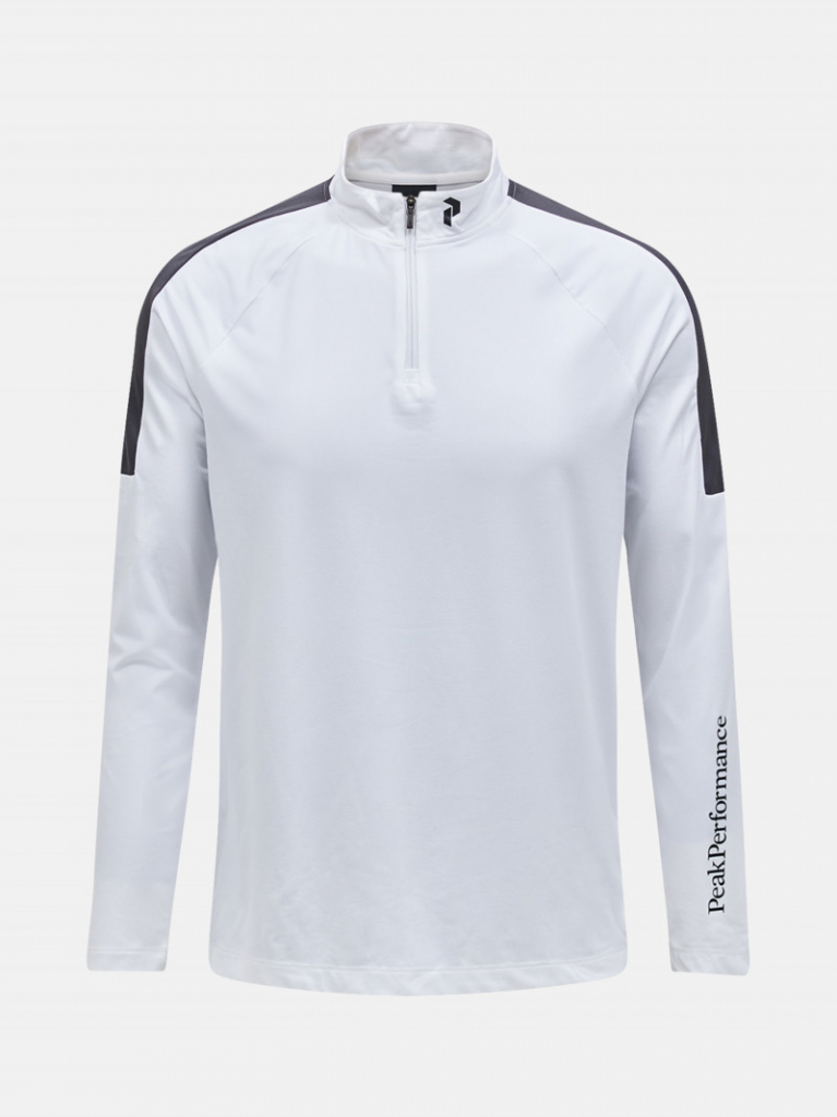 PEAK PERFORMANCE M HALF ZIP BASELAYER biela