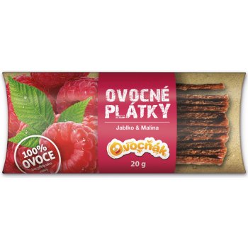 Ovocňák Plátky jablko malina 20 g