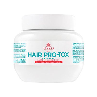 Kallos Hair Pro-Tox maska na vlasy určená pre suché a oslabené vlasy 275 ml