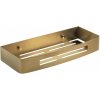 Gedy - SMART polica do sprchy, 300x45x128, zlato mat 241788