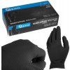 Rukavice nitrilové čierne, sada 50ks, veľkosť S, SOLID GRIP, GEKO