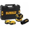 DCW210P2 DEWALT 18V AKU EXCENTRICKÁ BRUSKA 125MM, 2X5,0AH, NABÍJEČKA, KUFR T-STAK
