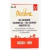 Decora Gélová farba červená 28 g