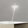 Sigor LED stolová lampa Mahina, biela, výška 36 cm, kov, CCT - 4560101