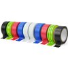 Izolačná páska PVC 19 mm x 0,13 mm x 10 m, 10 farieb, cena za 10 ks, GEKO