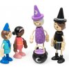 Bigjigs Toys Sada panenek do domečku Pohádkové bytosti