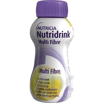 N.V. Nutricia (Groupe DANONE) NUTRIDRINK MULTIFIBRE vanilková príchuť 4x200 ml