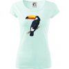 Tukan kreslený - Dámske tričko Pure - S ( Frost )