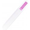 Divine cosmetics PSF Sklenený pilník na nechty obojstranný farebný 14 cm Ružová