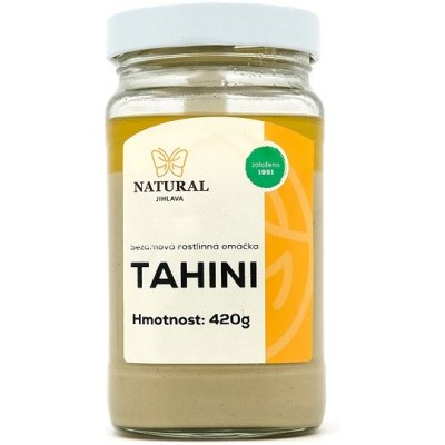 Natural Jihlava Tahini 100% sézamová pasta 420g