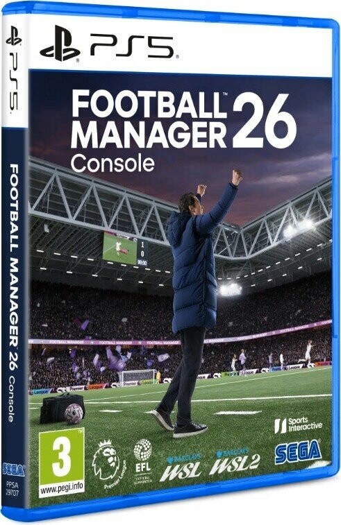 Football Manager 26 – staň sa futbalovým manažérom a buduj úspešný tím vo virtuálnom svete.