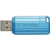 Verbatim USB flash disk, USB 2.0, 128GB, Store,N,Go PinStripe, modrý, 49461, pre archiváciu dát