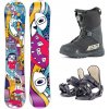 Beany Bark detský snowboard + Beany Junior viazanie + Beany Avenger BS topánky - 120 cm + XS - EU 32-35