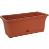 ICS Kvetináč MELISSA 40x20x16 cm, 6 lit, truhlík, podložka