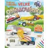 Velké omalovánky Traktory a náklaďáky
