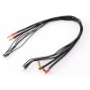 RUDDOG 4S černý nabíjecí kabel G4/G5-4S/XH krátký 400mm 4mm 5-pin EH RP-0217
