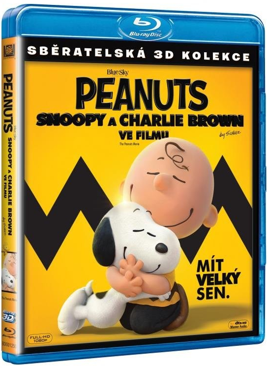 Peanuts: Snoopy a Charlie Brown ve filmu 3D BD