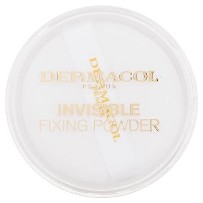 Dermacol Invisible Fixing Powder transparentný fixačný púder 13 g white