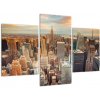 Moderný obraz do bytu - mrakodrapy (Obraz 90x60cm)