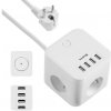 Prodlužovací kabel HUSLOG EMX-190224 White 1,5m (08710531)