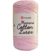 Špagát Macrame Cotton Lurex Ružová 732