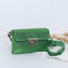 Ammyla Kožená kabelka MiniMe (crazy zelená) kolekcia Mini Midi Maxi