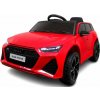 R-Sport Detské elektrické autíčko Megacar Audi RS6 GT, diaľkové ovládanie, EVA kolesá, kožené sedadlo, rádio USB + MP3, 2x35W, 1x12V 4,5Ah červené