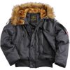 ALPHA INDUSTRIES Bunda Polar Jacket SV - šedá (133141/04)