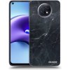 Picasee silikónový prehľadný obal pre Xiaomi Redmi Note 9T - Black marble