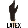 RUKAVICE LATEX - ČIERNE - Large (L)